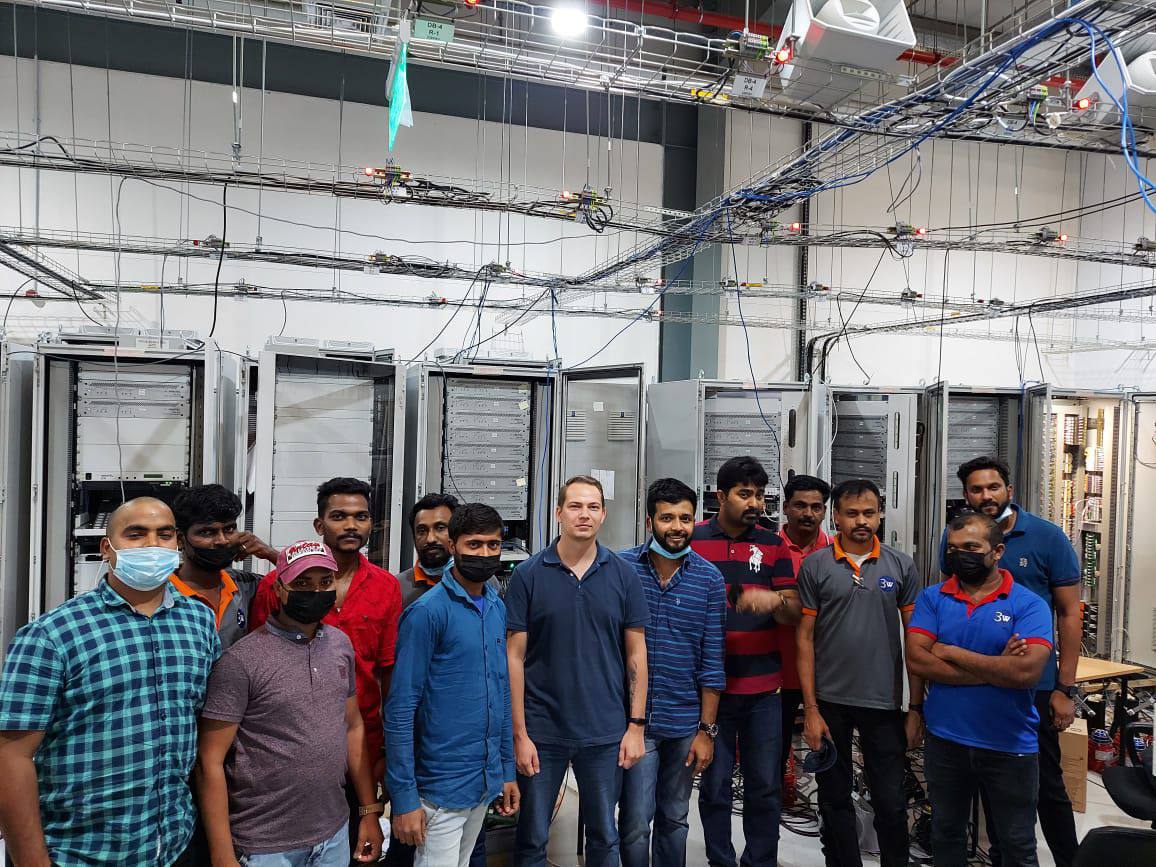 Armtel completed FAT of public adress system in Dubai