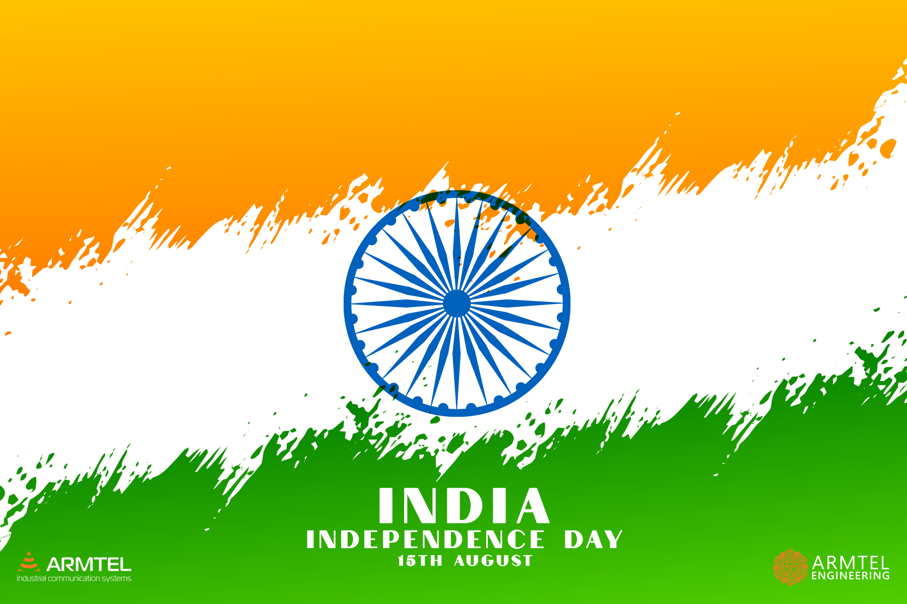 Congratulations on India's Independence Day!